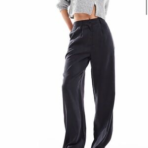 ASOS Black Wide Leg Women's Pants